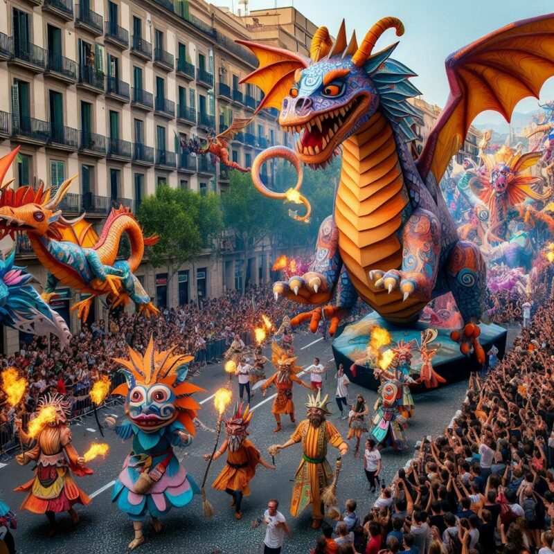 FESTIVAL LA MERCE IN BARCELONA